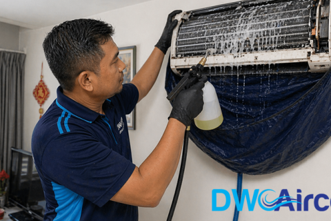 Aircon Chemical Wash for Tenants in Singapore: When It’s Necessary (and When It’s Not) 1 featured-aircon-chemical-wash-for-tenants-in-singapore-when-its-necessary-and-when-its-not-aircon-chemical-wash-dw-aircon-servicing-singapore